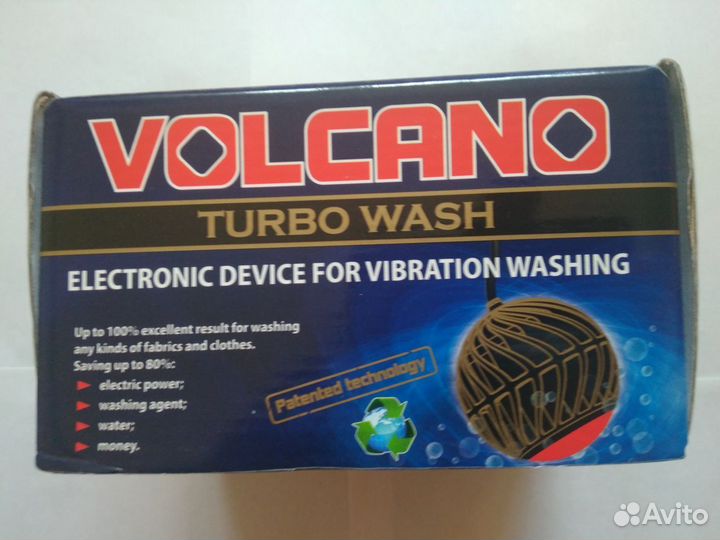 Стиральная машинка volcano turbo wash