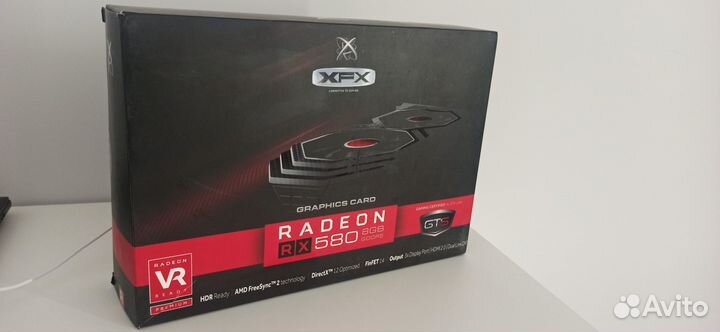 Мощная видеокарта Xfx rx 580 8gb