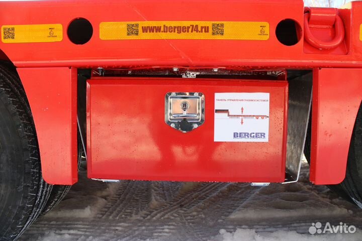 Полуприцеп трал (тяжеловоз) Berger 9854, 2023