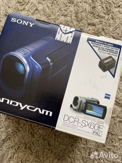 Видеокамера видео камера sony dcr-sx60e