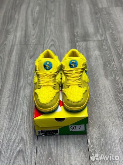 Кроссовки Nike SB Dunk Low Grateful Dead Yellow