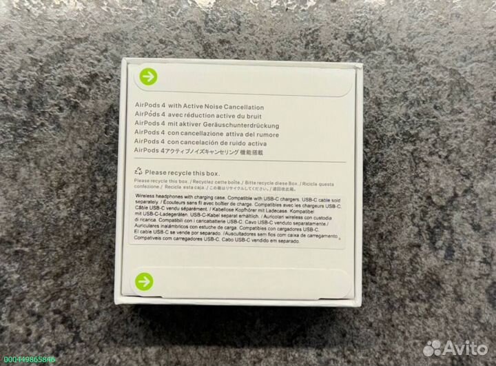 Неотличимые AirPods 4/Pro 2 Чип Airoha +чехол