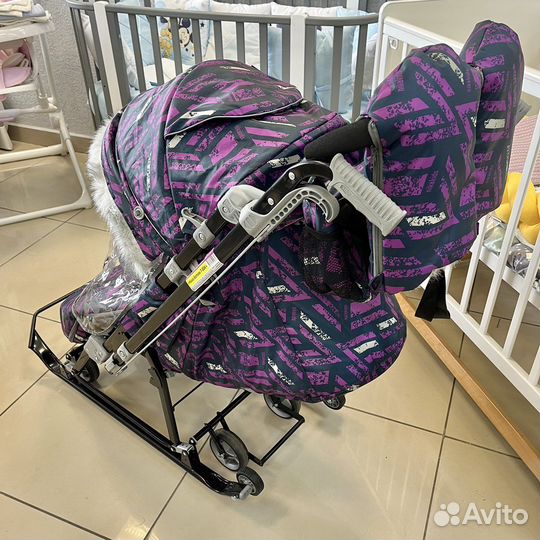 Сани коляска детские