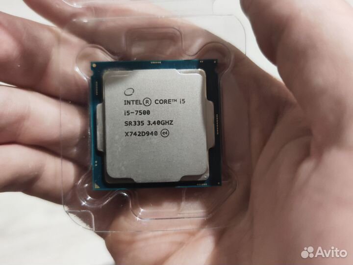 Процессор intel core I5-7500 3.40GHZ