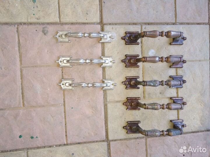 Дверные ручки старинные