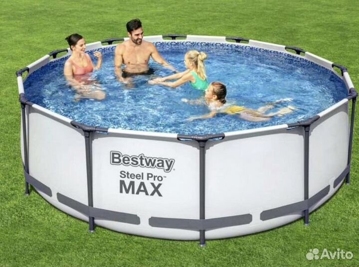 Каркасный бассейн 427 на 132см, 427 на 133см