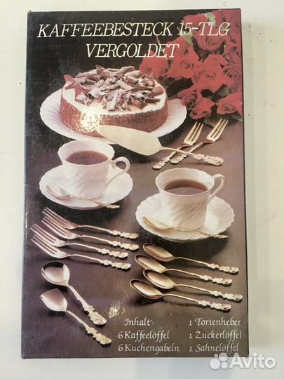 Набор десертный ложки вилки/ Доставка