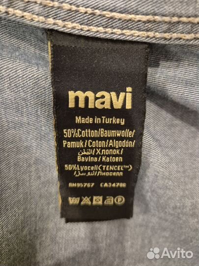 Рубашка джинсовая mavi black M