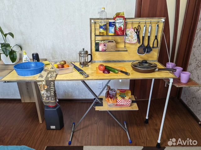 Кухня для кемпинга туристическая складная