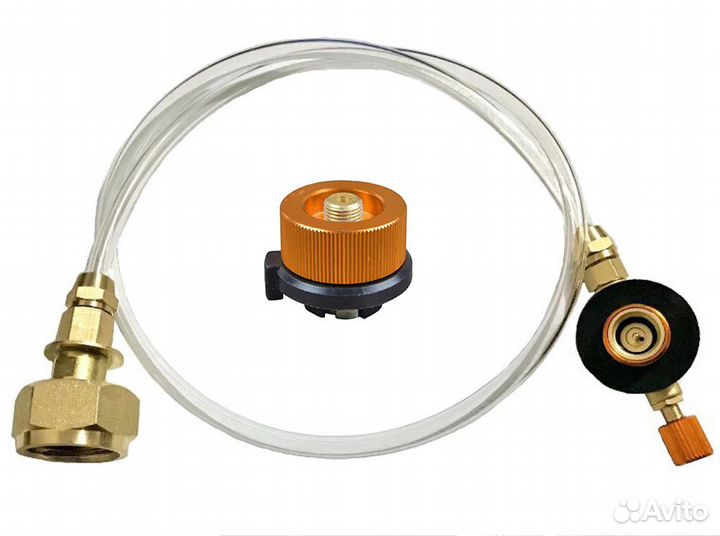 Шланг для перезаправки баллонов газа для туризма