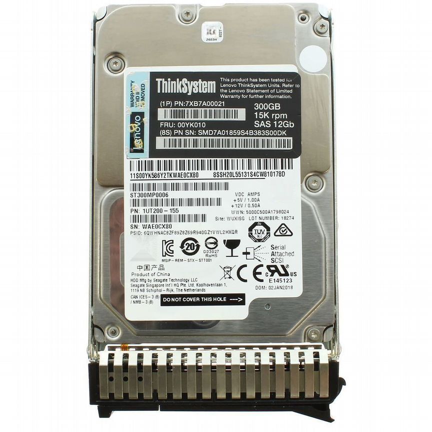 [SR530] Жесткий Диск Lenovo 7xb7a00021 300gb Sas 2,5" Hdd Sr530