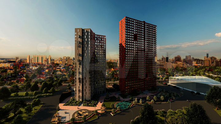 2-к. квартира, 57 м², 19/31 эт.