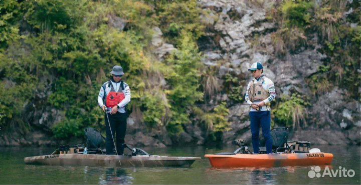 Каяк с педальным приводом (BigFish Max 12,5)