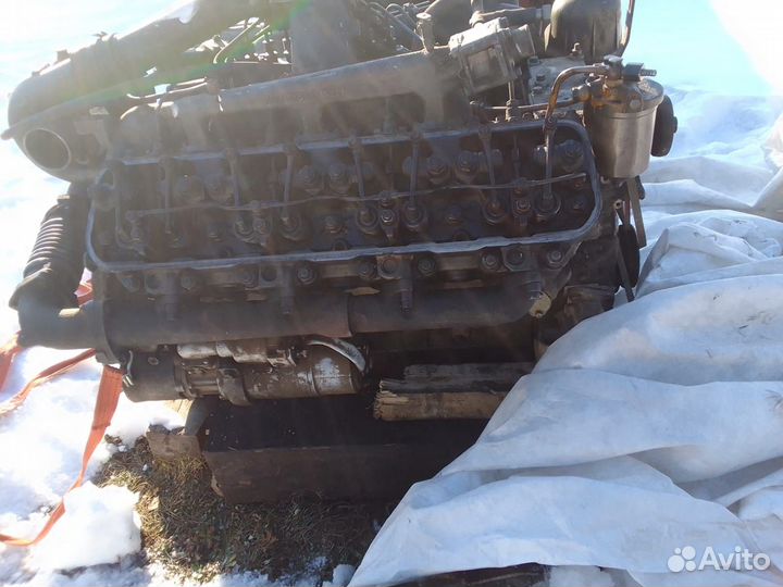 Двс в сборе с генератора ямз 238 турбо