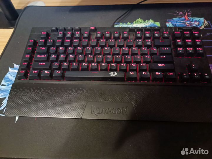 Клавиатура механическая Redragon broadsword pro