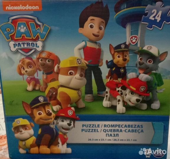 Щенячий патруль, пазл