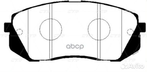 Колодки hyundai IX35 (LM) (2010),i40 (VF) /KIA