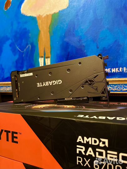Видеокарта AMD RX Gigabyte 6700 XT gaming OC 12gb