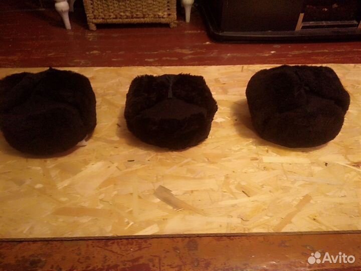 Шапка ушанка мужская меховая