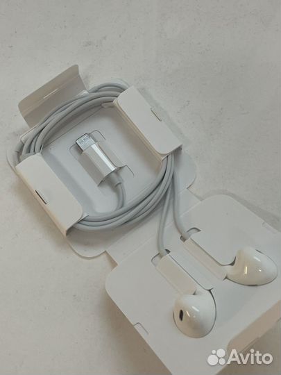 Наушники apple earpods lightning оригинал