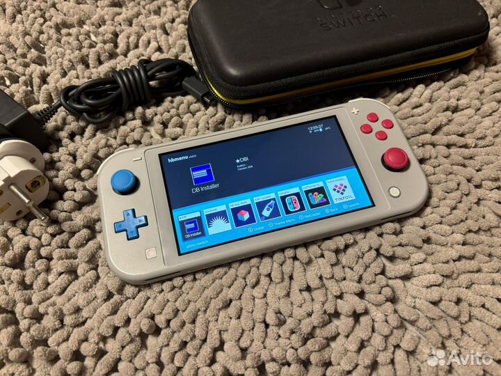 Nintendo switch lite pokemon edition прошитая +256