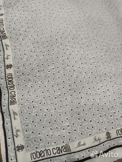Платок roberto cavalli хлопок/ кашемир