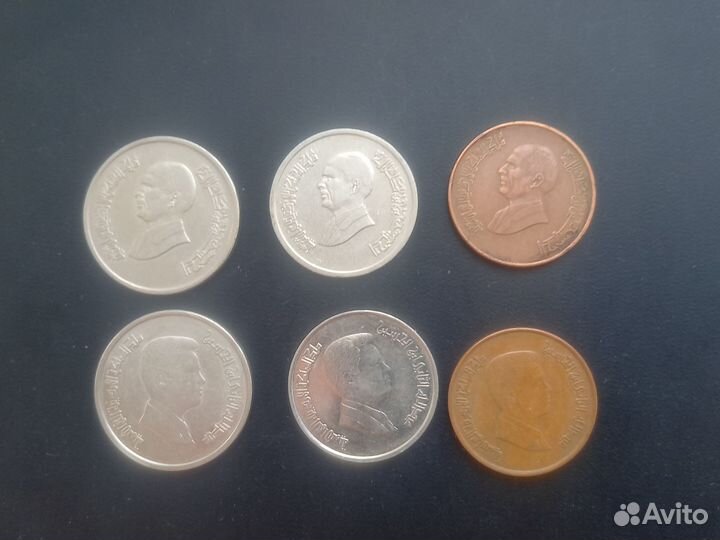 Монеты Иордании