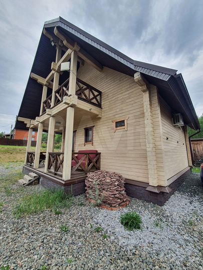 Коттедж 114 м² на участке 13 сот.