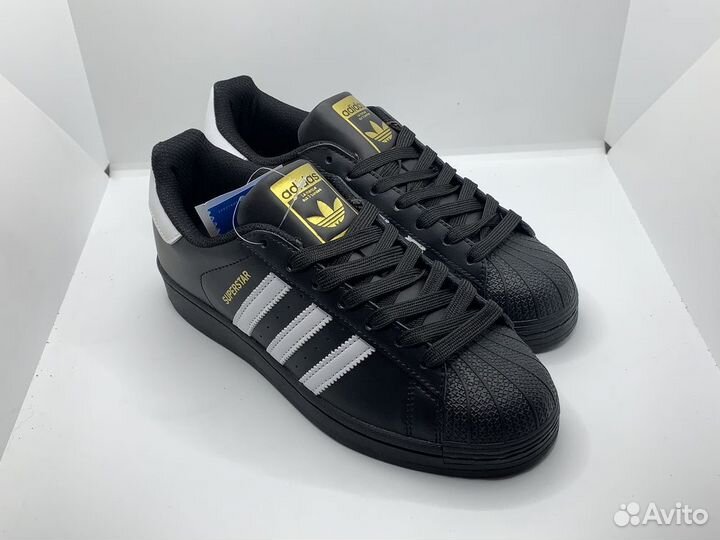 Adidas superstar Чёрные