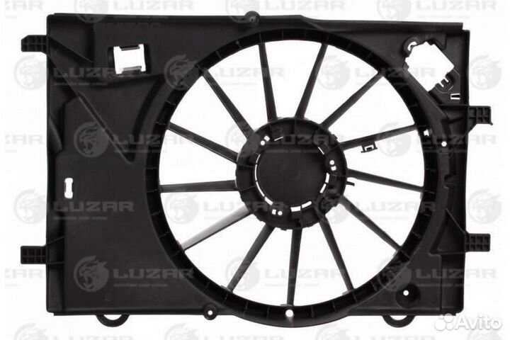 Luzar LFS 0595 Кожух вентилятора охлаждения Chevro