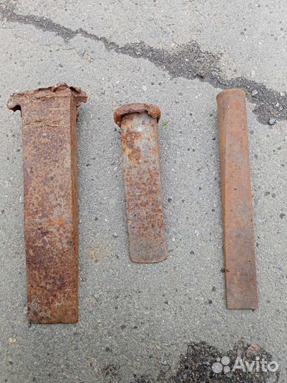 Клинья для колки дров, кованные, старинные