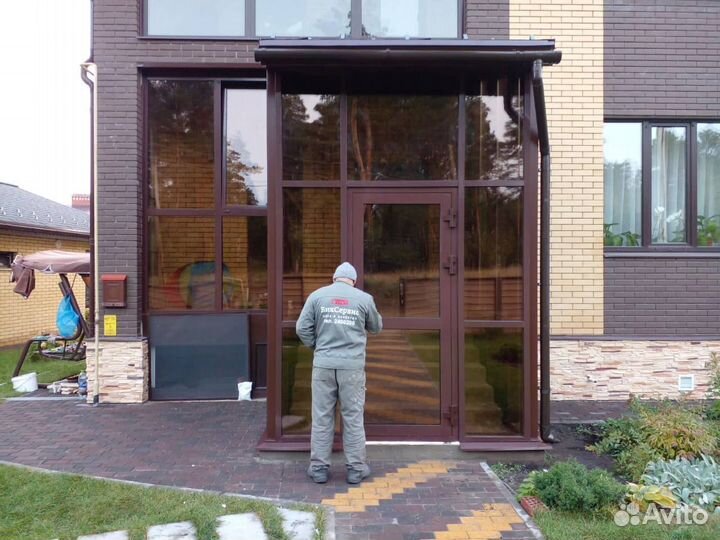 Входная группа - Остекление крыльца