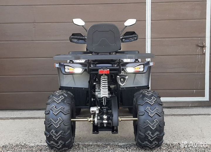 Квадроцикл Motoland Wild Track X 200 PRO металлик