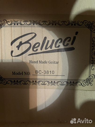 Акустическая гитара belucci