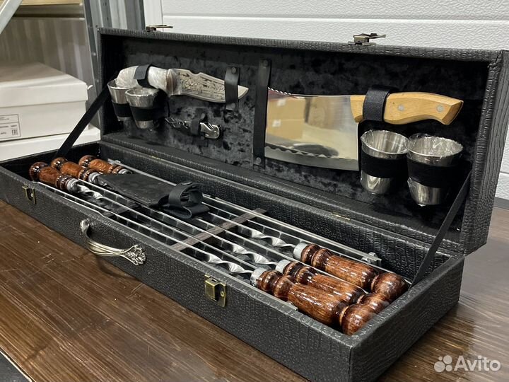 Набор шампуров кизлярский (средний)