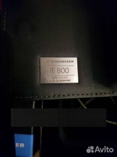 Наушники sennheiser IE 800