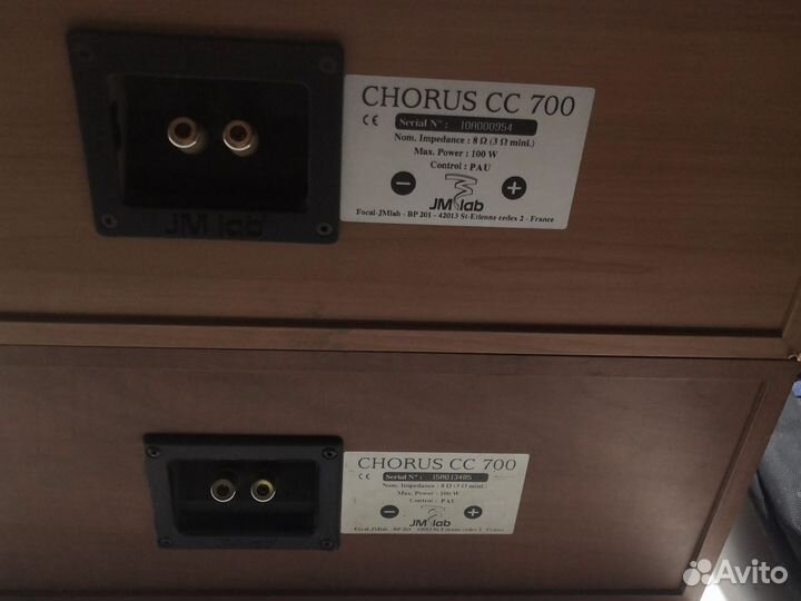 Колонки focal chorus cc700