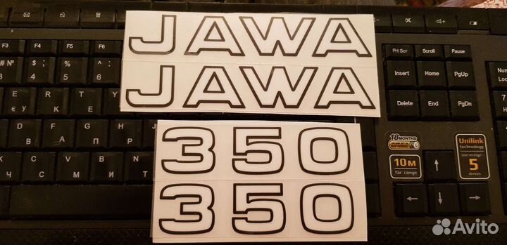 Наклейки на Мотоцикл ява (jawa )