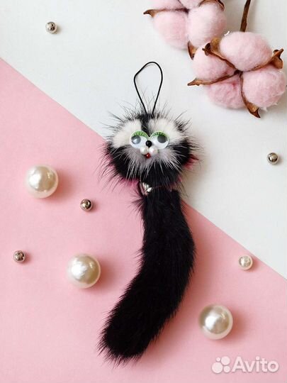 Брелок котёнок новый