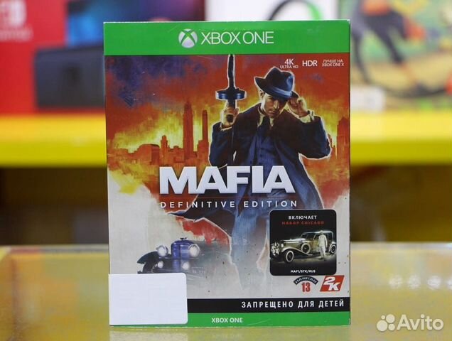 Mafia: Definitive Edition (xbox ONE, рус, бу)