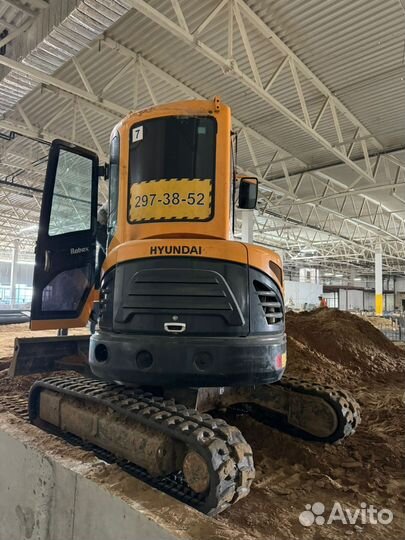 Мини-экскаватор Hyundai R35Z-9, 2021