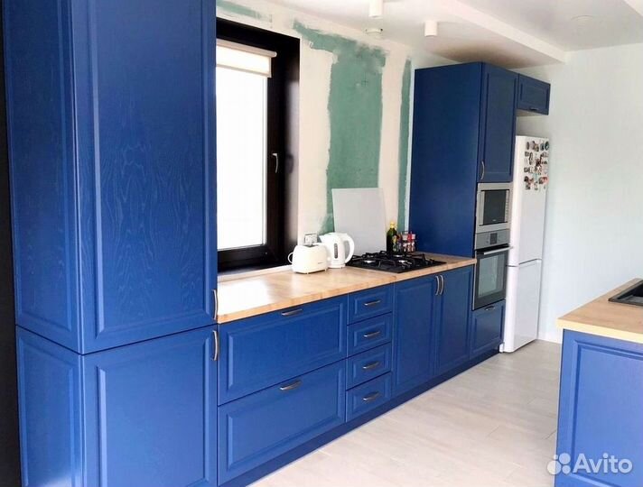 Кухонный гарнитур с островом на заказ