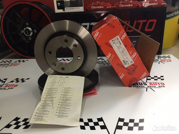 Торм. Диск перед. TRW Hyundai/Kia