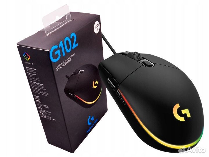 Игровая мышь logitech g102