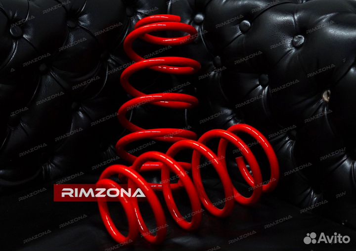 Пружины с занижением -30 на Subaru Impreza GD 1.6 AWD