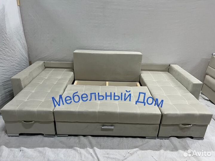 Диван Угловой П-образный 03150