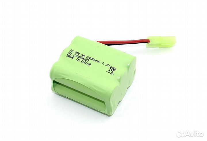 Аккумулятор Ni-Mh 7.2V 2400 mAh AA Row разъем Tami