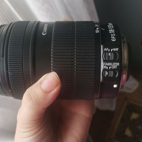 Объектив canon efs 18 135