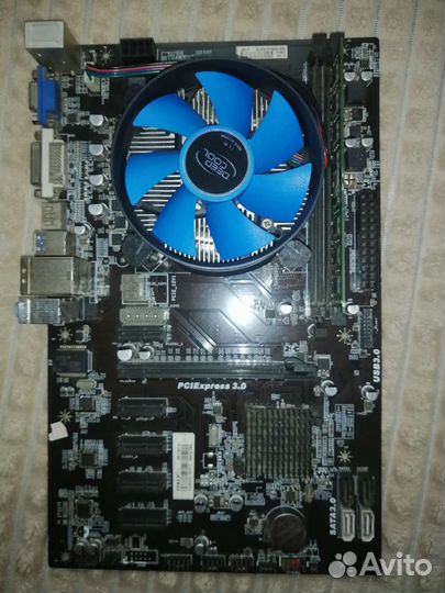 Комплект h110pro btc+