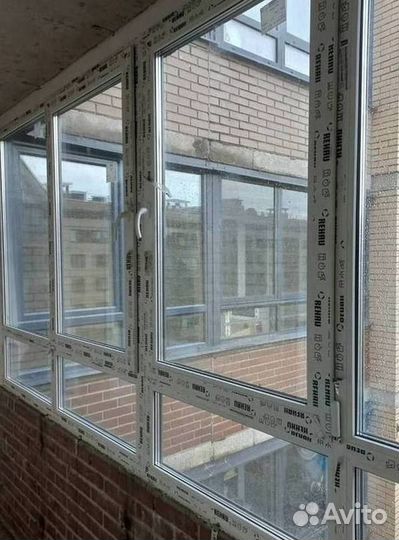 Остекление окон и балконов пвх